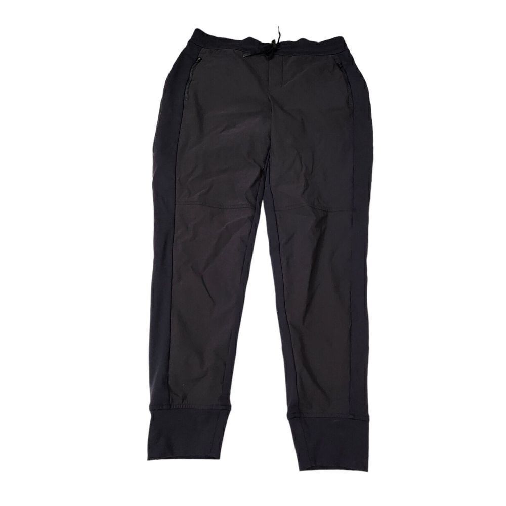 Athleta Joggers Womens 6 Black Headlands Hybrid Trek Hiking Athleisure Gym Pants - Picture 1 of 11